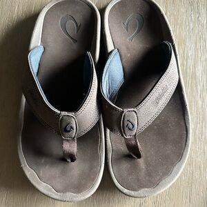Olukai Mena Brown Sandals
